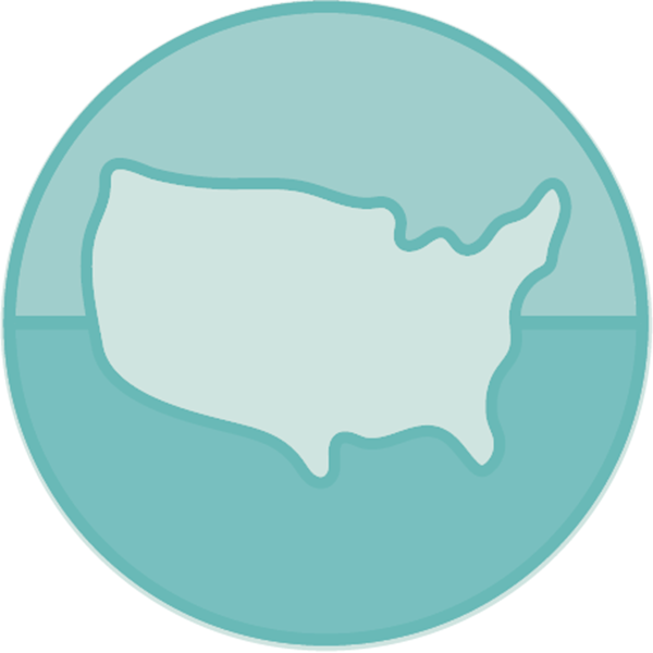 U.S. Map Icon